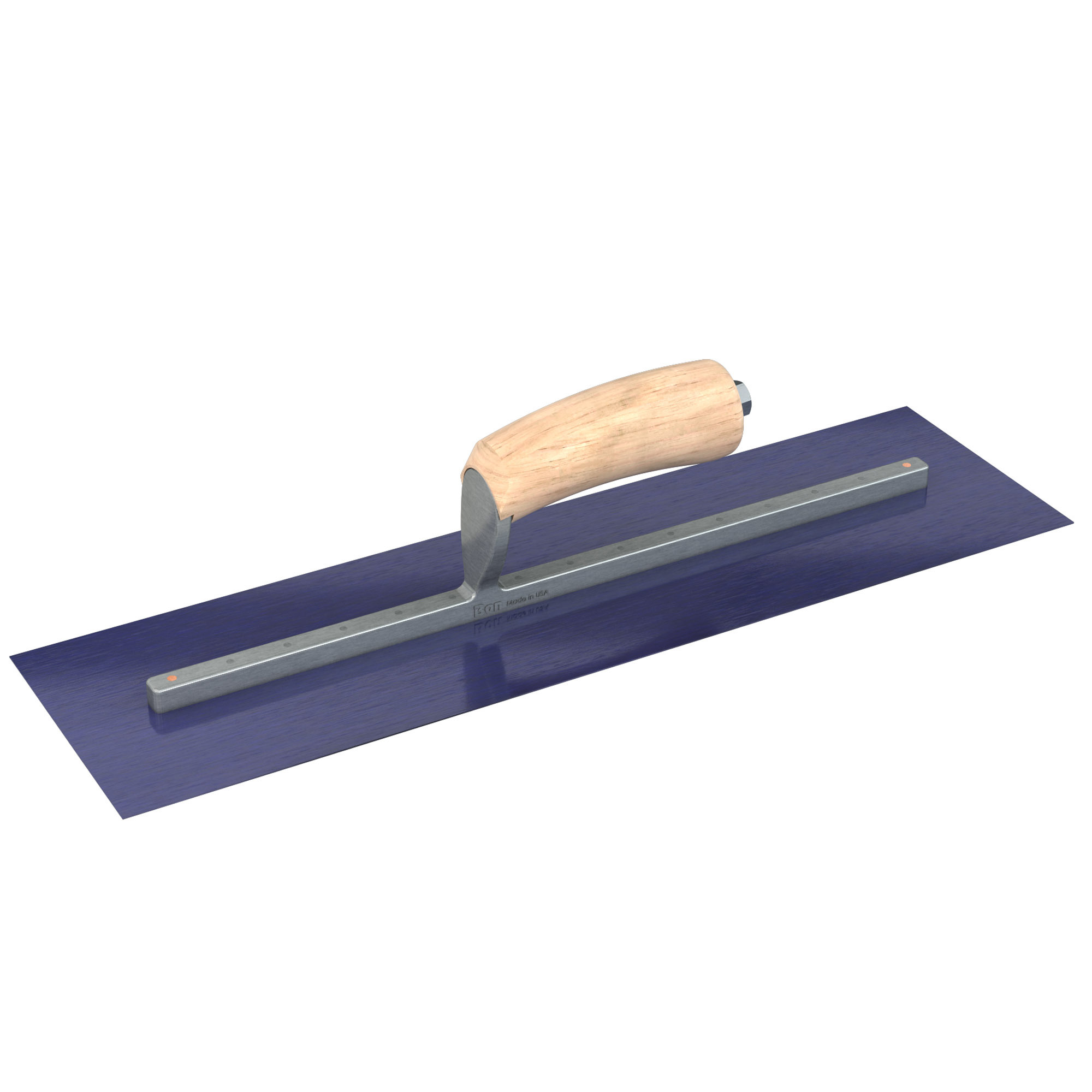 Bon Steel City, Finish Trowel - Sq. - Blue Steel - 18 x 5 - Wd, Blade Material Blue Steel, Blade Length 18 in, Blade Width 5 in, Model# 66-183